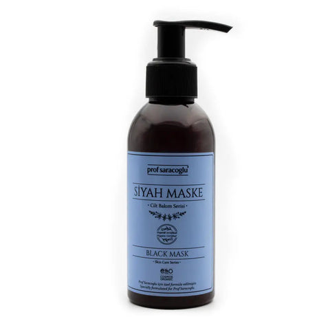 Black mask Prof Saracoglu