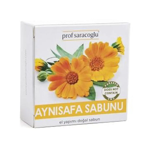 Handmade marigold soap Prof Saracoglu