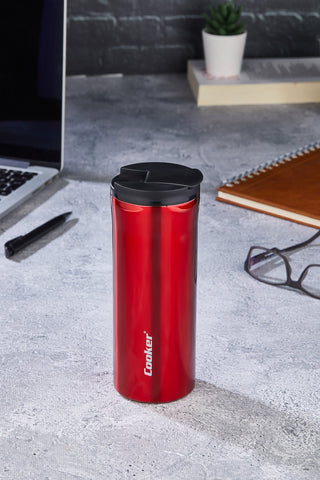 Cooker Steel Cup Thermos 400 mL - Red