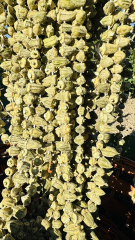 Dried Okra for Edible Food