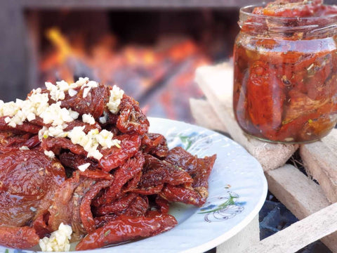 Dried Tomatoes with Olive Oil