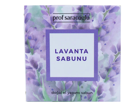 Handmade lavender soap Prof Saracoglu