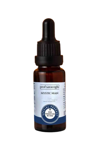 Mystic Man Hair & Beard Mix Oil Prof Saracoglu