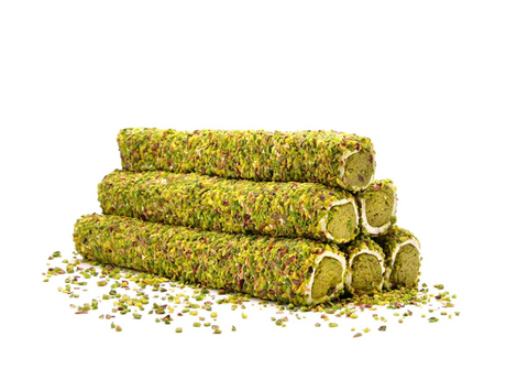 Wrapped Turkish Delight with Rice and Pistachio and Peanut Butter 3 kg