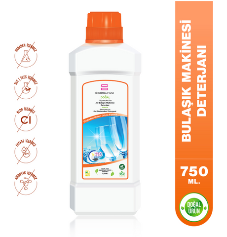 Biobellinda Biyomoleküler Jel Bulaşık Makinesi Deterjanı 750 Ml