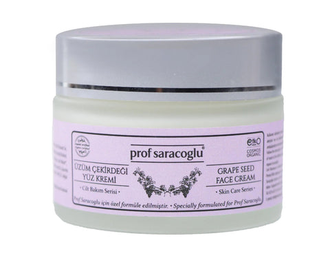 Grape seed face cream Prof Saracoglu